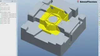 plastic mold design process / injection mold autocad