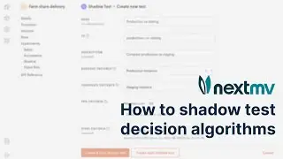 Shadow testing for decision optimization algorithms (VRP, scheduling, etc.)