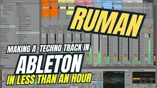 Ruman Making Techno in Ableton 11 No blablabla