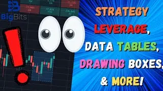 TradingView Leverage / Margin, Data Tables, Drawing Boxes and More - Pine Updates!