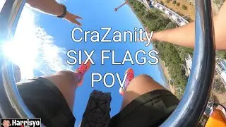 CraZanity Six Flags Magic Mountain POV