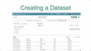 Datasets 2/4: How to create a Dataset