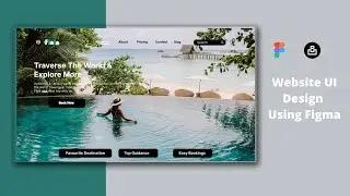 Website UI Design using Figma - Tutorial