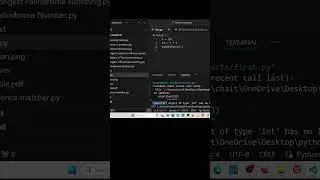 Python coding challenge-335 #shorts #shortsfeed #python #coding #shortsvideo #shortvideo #short #ai