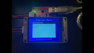 Popup windows with Nextion HMI