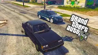 GTA 5 Real Hood Life #2 We Get in a Police Chase [GTA V MODS]