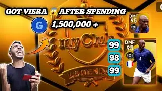 Legendary pack opening🥳 Got P. Vieira after spending 1,500,000+GP in pes 2021 #efootball#pes#vieira