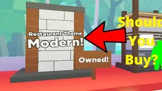 IS THE MODERN THEME WORTH IT? - ROBLOX MY RESTAURANT