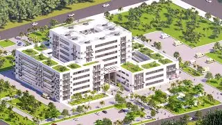 Green-Healing Hospital / Health Care center 3D Animation