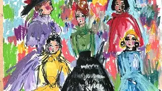 An EASIER Way to Draw People - fun sketching session!