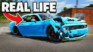 Playing BeamNG Like it's Real Life With a Hellcat