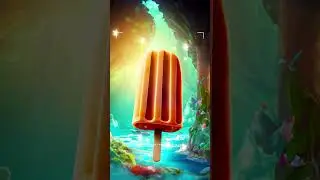 Picolé Popsicle Sorvete Ice Cream Caramelo Caramel Edit Photoshop Scene Fantasia Fantasy