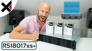 Synology VMM auf einer RS18017xs+ mit Exos X12 SAS HDDs | iDomiX