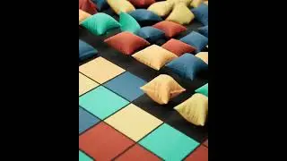 Jumping Pillows | Cloth Simulation | Niagara System | Unreal Engine 5