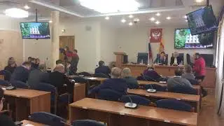 Заседание в Воронежской Гор думе по вопросам бюджета на 21-22 годы