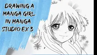 Drawing Manga Girl-Manga studio Ex 3.0