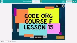 Code.org Course F Lesson 15 AI For Oceans - Hour of Code AI For Oceans - Code Org Lesson 15 Answers