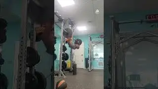 Taking weightlifting to new heights... or rather, new depths? #workout