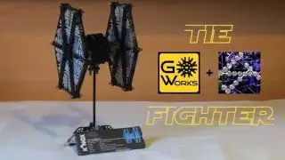 K'NEX Star Wars TIE Fighter 360° View