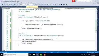 Insert data into MVC with Dropdown List| Insert Product Master in database| Part-12.1