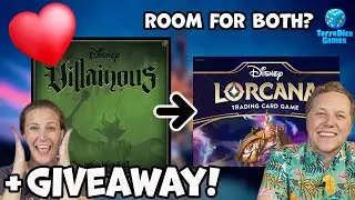 How and Why Villainous Fans should try Disney Lorcana!  (+ Giveaway!)