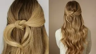 Half Up Square Knot | Missy Sue
