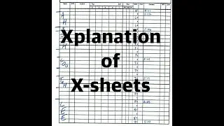 Xplanation of X sheets