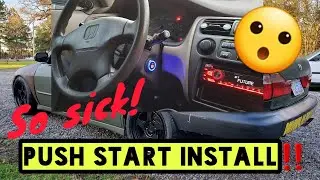 ALL MOTOR H23A Accord Gets REAL Push Button START! | Jordan Distributors INC
