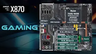 Gigabyte X870 Gaming WiFi 6 All PCIe Connections