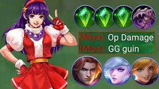 GUINEVERE OP DAMAGE | BEST EMBLEM AND BUILD 2021 - MLBB