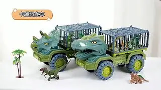 XL Dinosaur Transportation Excavator Truck