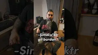 BÖYLE GİTAR MI ÇALINIR? #guitar #metal #guitarist