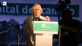 Carmena Ha ganado el cambio, discurso 24 mayo2015