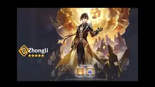 New Zhongli summon ritual | Won 3 times 50/50