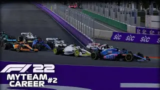 F1 22 MyTeam Career! Fight For Points In Jeddah