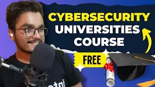 Free College/University Cybersecurity Course Available Online🔥 #cybersecurity