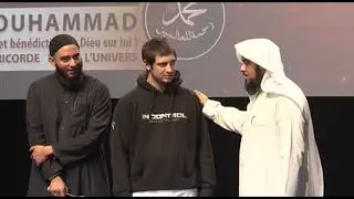يبشركم الشيخ/د-محمد العريفي بإسلام رجل فرنسي- نسأل الله لنا وله الثبات .