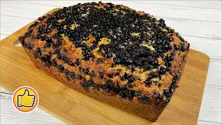 Lush Cake (Pie) with Berries without Mixer