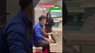 Beginner pianist VS advanced pianist 