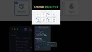 Modern Checkbox Group UI Design in CSS | Trending 2025 