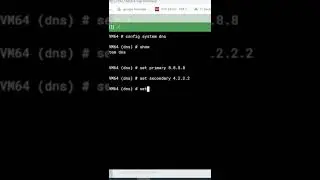 Configure DNS on Fortinet VM