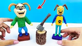 Лепим 5 НОЧЕЙ С ТИМОХОЙ 3: ПОБЕГ ОТ ТИМОХИ ШАЛУНА | Лепка Дед Дружка ✅ Лепка ОК