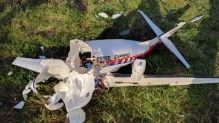 RC BAE Jetstream J31 Wing Stress Test and Failure Airliner Crash