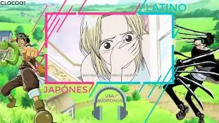 Usopp golpea al pirata Kuro | COMPARACIÓN DOBLAJE Japonés/Latino - [Sonido Estéreo] ONE PIECE