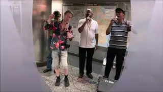 SIXTEEN CANDLES / SUBWAY BUSKERS / LAWRENCE RUSH & UNDERGROUND HARMONY