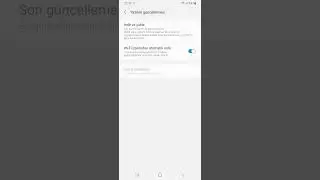 Samsung Yazılım Güncellemesi Nasıl Yapılır