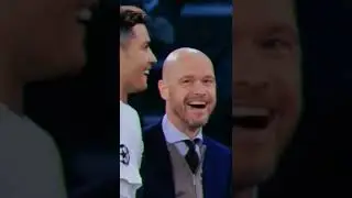 📹 Erik ten Hag & Cristiano Ronaldo 🙂 #manutd 📹cr → #koraكورة #rma #champion35