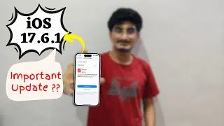 iOS 17.6.1 update bug fix || important update ?