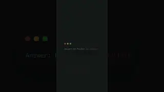 Coding Interview Question 