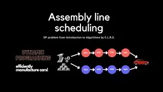 Dynamic Programming: Assembly-line Scheduling